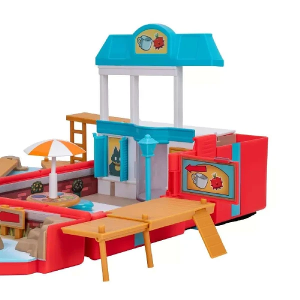 POKEMON BATTLE BACKPACK BEACH PLAYSET