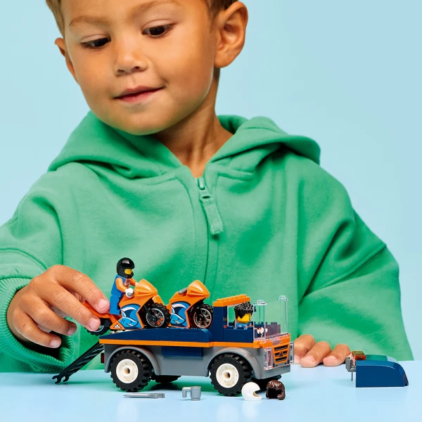 LEGO® CITY ΜΕΤΑΦΟΡΙΚΟ ΜΟΤΟΣΙΚΛΕΤΩΝ