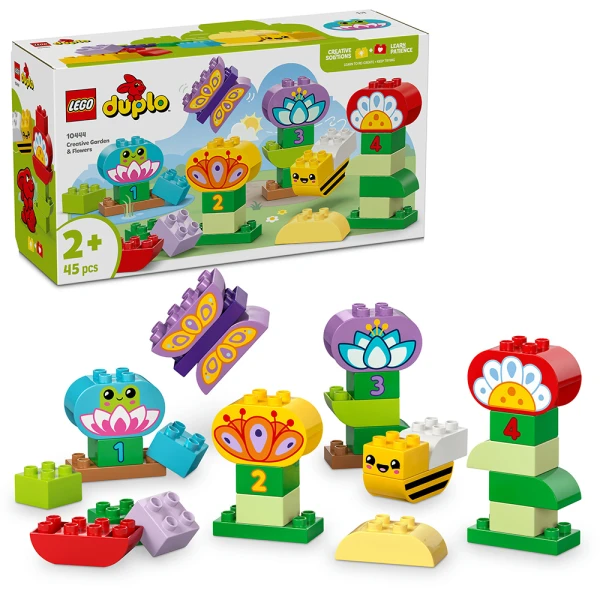 LEGO® DUPLO® TOWN ΔΗΜΙΟΥΡΓΙΚΟΣ ΚΗΠΟΣ & ΛΟΥΛΟΥΔΙΑ