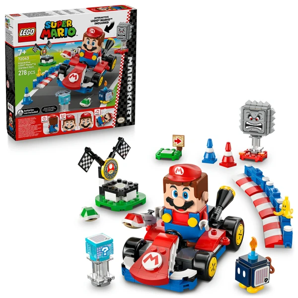 LEGO® SUPER MARIO™: MARIO KART™ – INTERACTIVE LEGO® MARIO™ & STANDARD KART