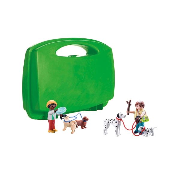 PLAYMOBIL CITY LIFE PUPPY PLAYTIME CARRY CASE