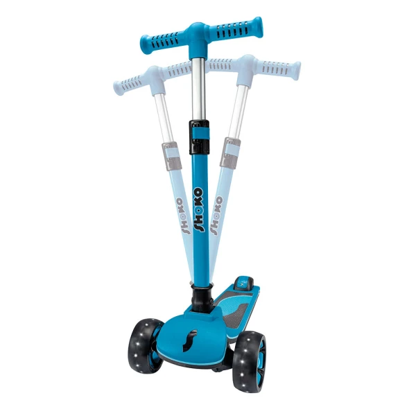 SHOKO KIDS SCOOTER X-SPEED WITH 3 WHEELS IN BLUE COLOR FOR 4+ YEARS