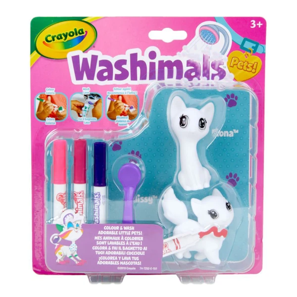 CRAYOLA WASHIMALS ΣΕΤ ΓΑΤΑΚΙΑ