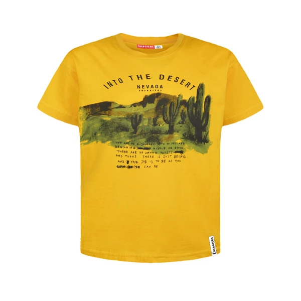 ENERGIERS BEBE BOY BLOUSE MUSTARD