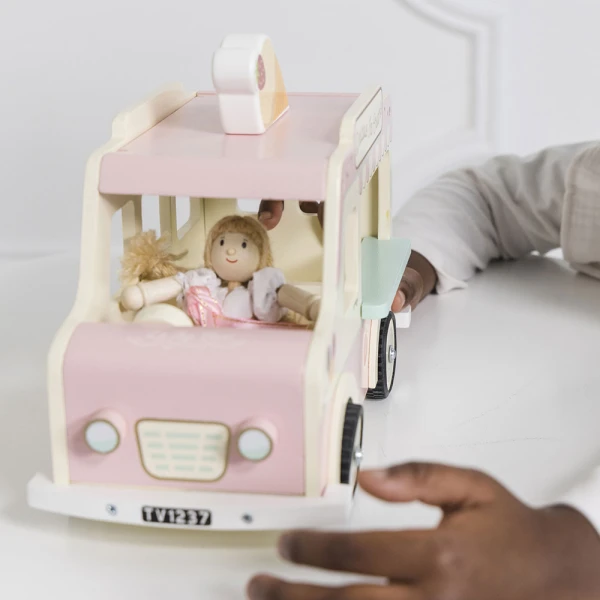 LE TOY VAN DAISYLANE ΞΥΛΙΝΟ VAN ΠΑΓΩΤΟ DOLLY