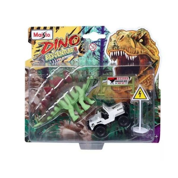 MAISTO FRESH METAL DINO ADVENTURE ΟΧΗΜΑ ΜΕ ΦΙΓΟΥΡΑ - 4 ΣΧΕΔΙΑ