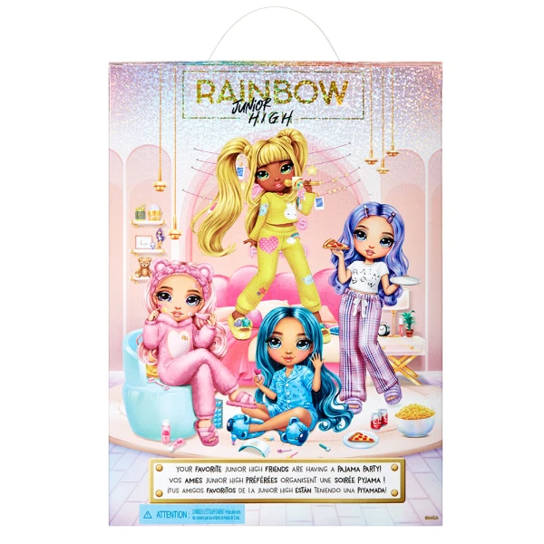 RAINBOW HIGH JUNIOR HIGH PJ PARTY ΚΟΥΚΛΑ - SKYLER (BLUE)