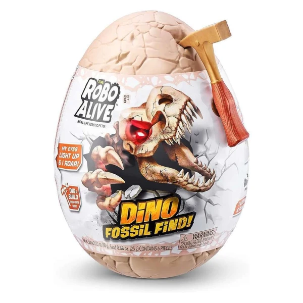 ΑΥΓΟ DINO FOSSIL ROBO ALIVE SERIES 1 ΕΚΠΛΗΞΗ