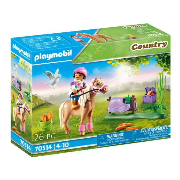PLAYMOBIL COUNTRY ΑΝΑΒΑΤΡΙΑ ΜΕ ΠΟΝΥ ICELANDIC
