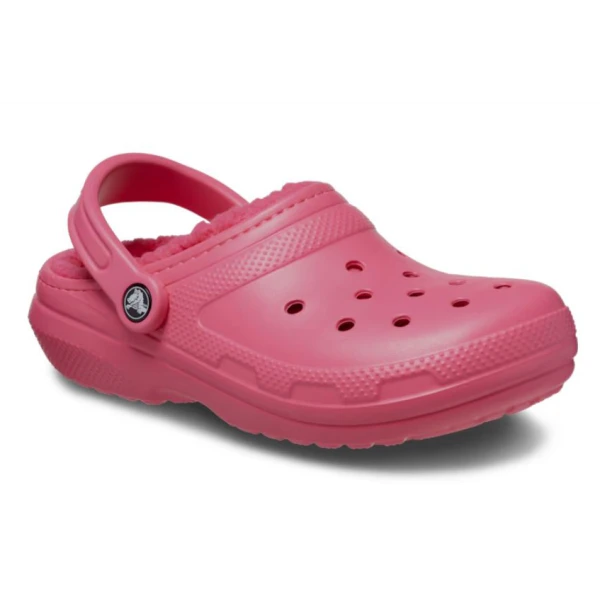 CROCS CLASSIC LINED CLOG T HYPER PINK