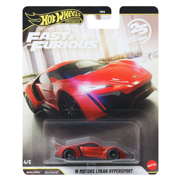 HOT WHEELS ΣΥΛΛΕΚΤΙΚΑ ΑΥΤΟΚΙΝΗΤΑΚΙΑ - FAST & FURIOUS - W MOTORS LYKAN HYPERSPORT