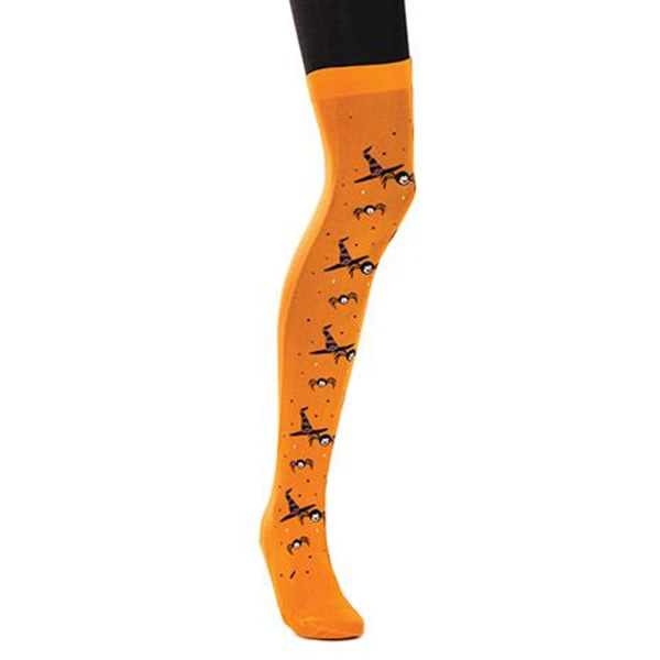 HALLOWEEN ACCESSORY SOCKS WITH SPIDERS AND HATS