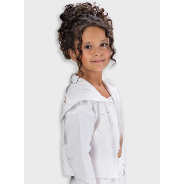 ENERGIERS CARDIGAN GIRL ECRU