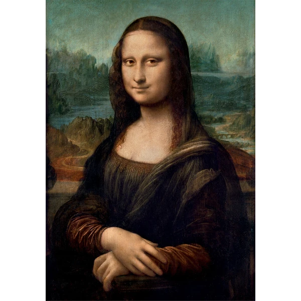 CLEMENTONI PUZZLE MUSEUM COLLECTION LEONARDO DA VINCI MONA LISA 1000 pcs