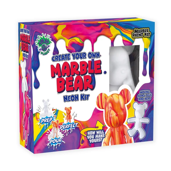 SPLAT PLANET ΣΕΤ ΚΑΤΑΣΚΕΥΗΣ NEON MARBLE BEAR