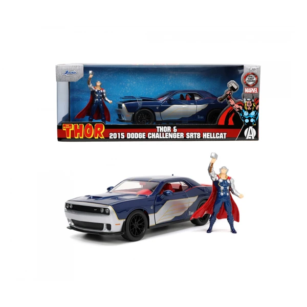 MARVEL CAR 1:24 THOR 2015 DODGE CHALLENGER