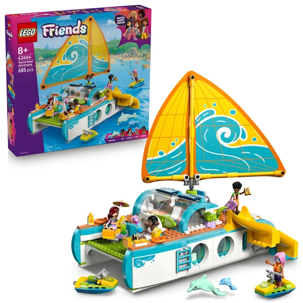 LEGO® FRIENDS ΤΑΞΙΔΙΩΤΙΚΗ ΠΕΡΙΠΕΤΕΙΑ ΜΕ ΣΚΑΦΟΣ