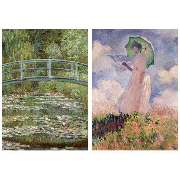 EDUCA PUZZLE 2X1000 pcs MONET