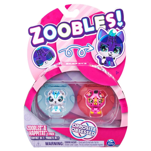 ZOOBLES ΖΩΑΚΙΑ ΣΕΤ ΤΩΝ 2