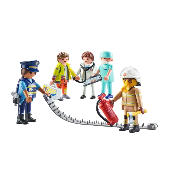PLAYMOBIL CITY ACTION MY FIGURES RESCUE TEAM