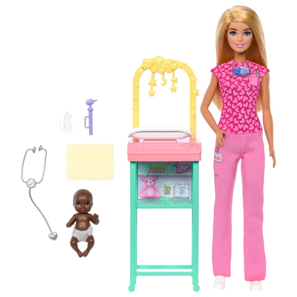 ΚΟΥΚΛΑ BARBIE ΠΑΙΔΙΑΤΡΟΣ