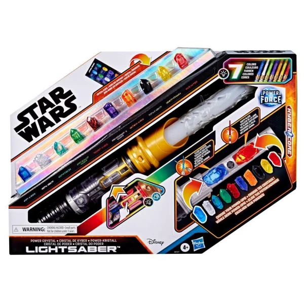 STAR WARS POWER CRYSTAL LIGHTSABER 