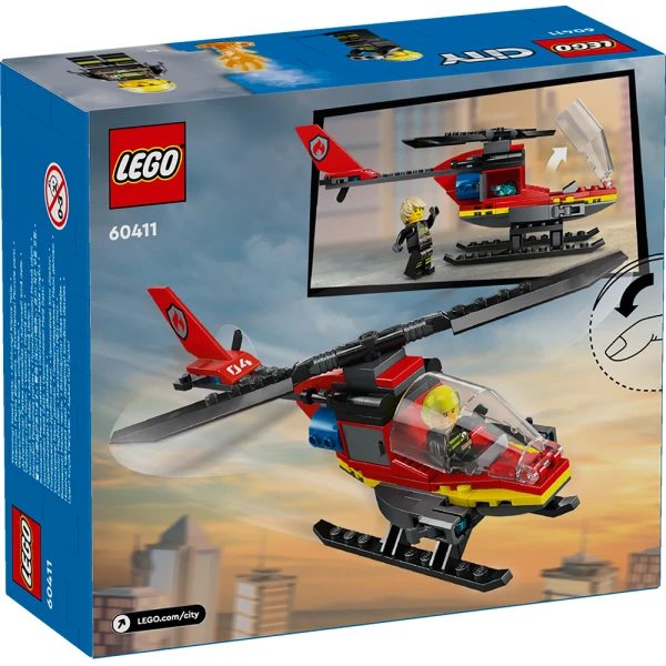LEGO® CITY ΠΥΡΟΣΒΕΣΤΙΚΟ ΕΛΙΚΟΠΤΕΡΟ ΔΙΑΣΩΣΗΣ