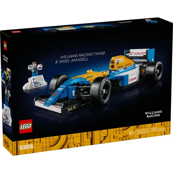 LEGO® ICONS WILLIAMS RACING FW14B & NIGEL MANSELL