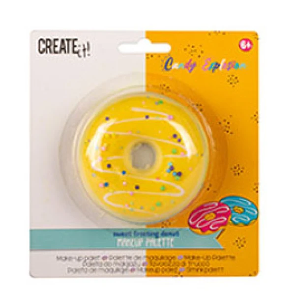 CREATE IT! CANDY DONUT ΠΑΛΕΤΑ ΜΑΚΙΓΙΑΖ - 3 ΧΡΩΜΑΤΑ