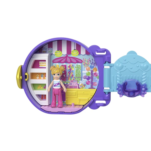 POLLY POCKET ON THE GO FUN - CANDY SHOP