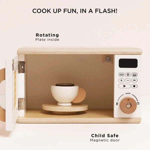 LE TOY VAN WOODEN MICROWAVE
