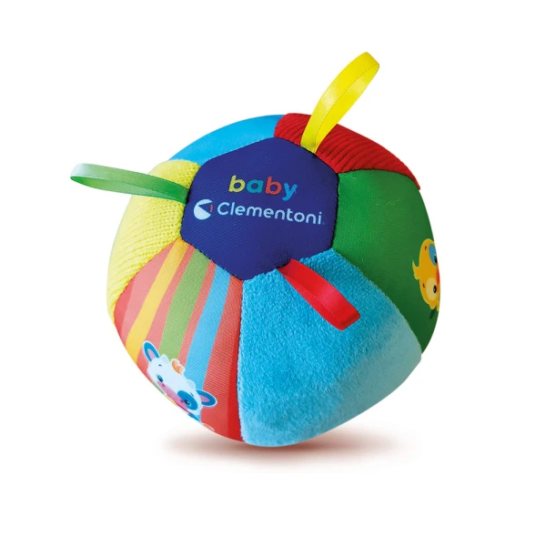 BABY CLEMENTONI ΒΡΕΦΙΚΟ ΠΑΙΧΝΙΔΙ ΜΟΥΣΙΚΗ ΜΠΑΛΑ ΜΕ ΖΩΑΚΙΑ ΓΙΑ 3+ ΜΗΝΩΝ