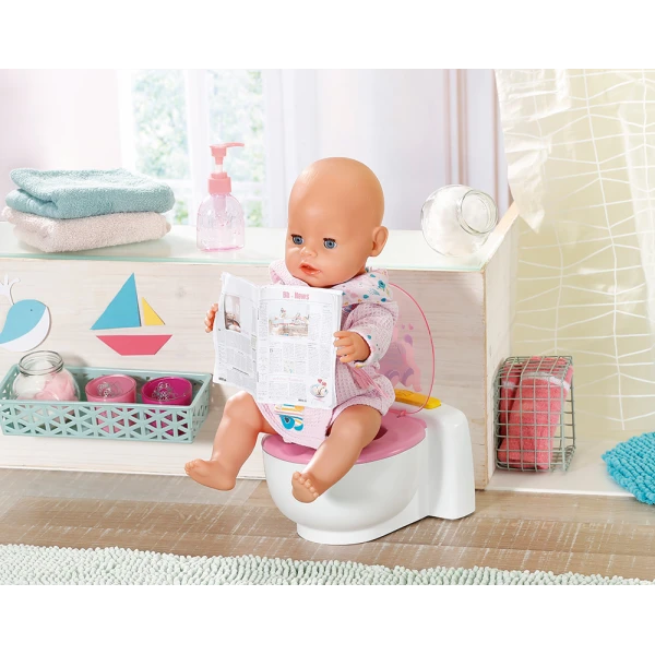 ZAPF CREATION BABY BORN ΤΟΥΑΛΕΤΑ POO POO