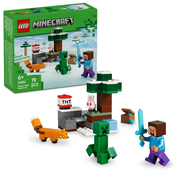 LEGO® MINECRAFT® STEVE’S TAIGA ADVENTURE