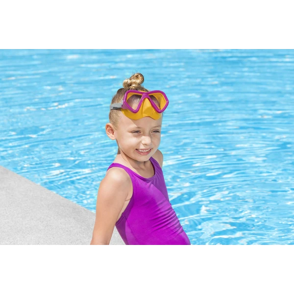 BESTWAY KIDS DOMINATOR MASK FUSCHIA