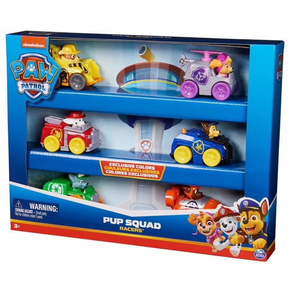 PAW PATROL PUP SQUAD RACER ΝΕΟ ΣΕΤ ΔΩΡΟΥ