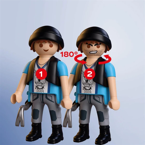 PLAYMOBIL ΑΣΤΥΝΟΜΙΚΗ ΚΑΤΑΔΙΩΞΗ ΜΕ ΜΟΤΟΣΙΚΛΕΤΑ
