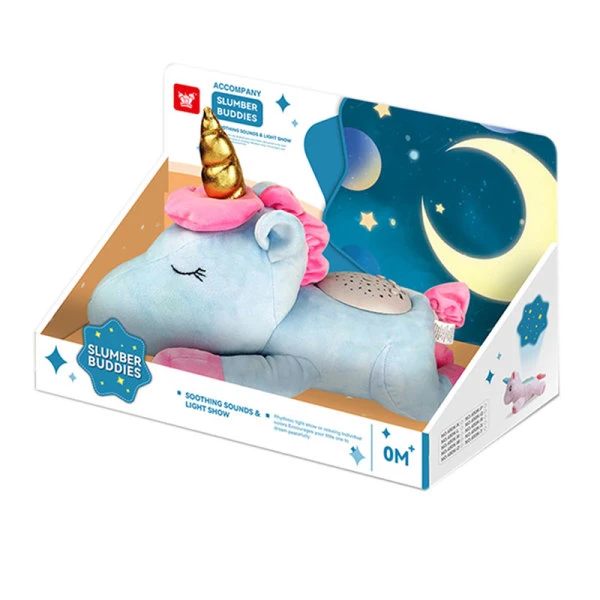 MUSIC PROJECTOR WITH SOUNDS UNICORN - ΣΙΕΛ