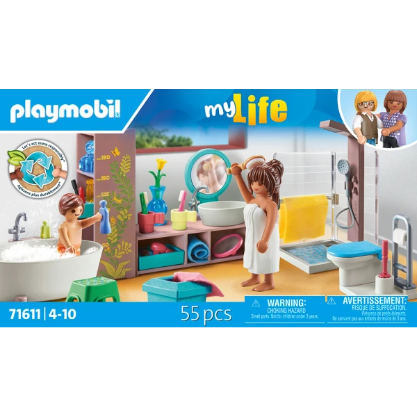 PLAYMOBIL CITY LIFE BATHROOM