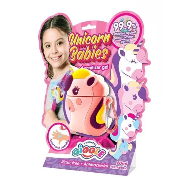 CHILDREN\'S CASE FOR ANTI-BACTERIAL GEL - SEVERAL DESIGNS
