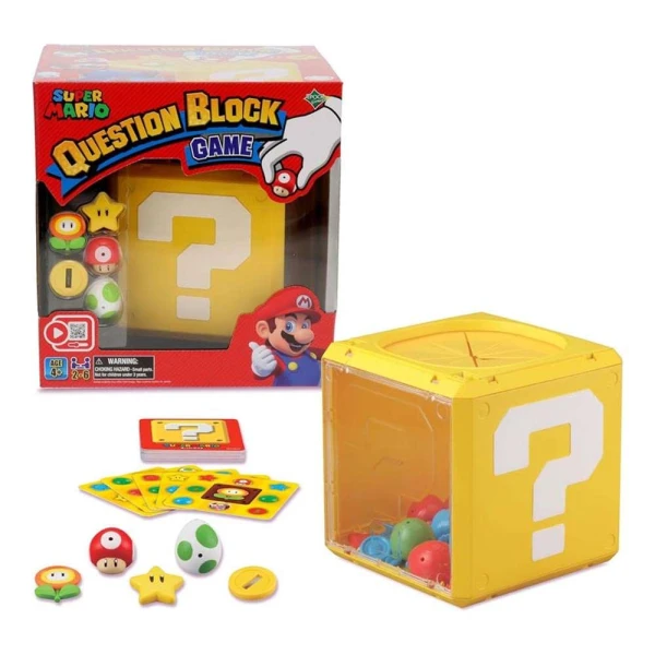 SUPER MARIO ΕΠΙΤΡΑΠΕΖΙΟ ΠΑΙΧΝΙΔΙ QUESTION BLOCK GAME