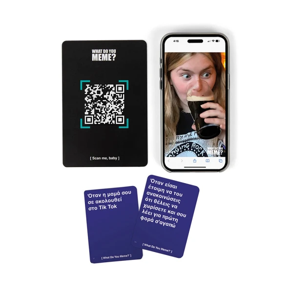 AS GAMES BOARD GAME WHAT DO YOU MEME? NOW WITH GIFS FOR AGES 8+ AND 3-8 PLAYERS