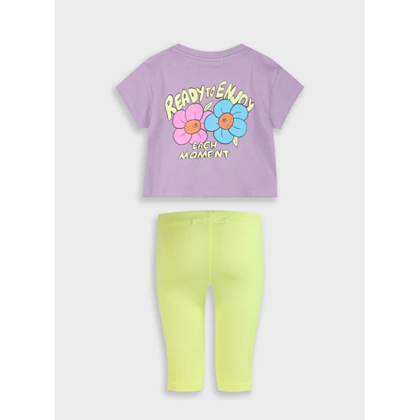 ENERGIERS SET GIRL BEBE NEON GREEN