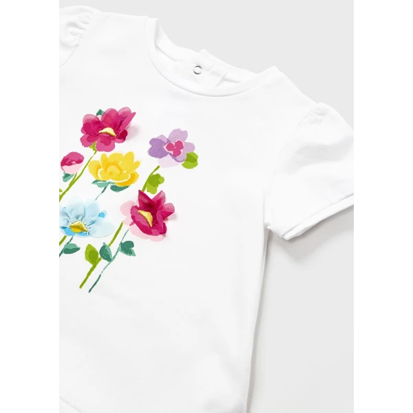 MAYORAL COMBINED DRESS TULLE ORCHID