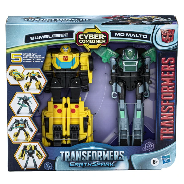 TRANSFORMERS EARTHSPARK COMBINER 2 - BUMBLEBEE & MO MALTO