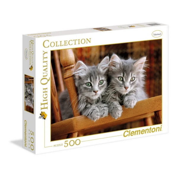 CLEMENTONI ΠΑΖΛ HIGH QUALITY COLLECTION ΓΑΤΑΚΙΑ 500 ΤΜΧ