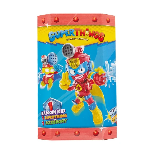 SUPERTHINGS RESCUE FORCE FIGURE WITH KAZOOM KID FOR AGES 4+