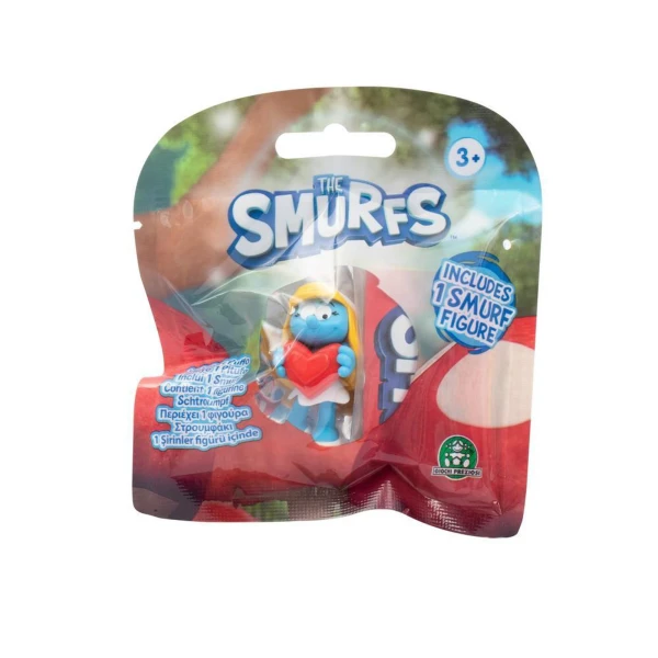 SMURFS - ΣΤΡΟΥΜΦΑΚΙΑ ΦΙΓΟΥΡΕΣ 5 εκ. ΣΕ ΔΙΑΦΑΝΕΣ ΣΑΚΟΥΛΑΚΙ - ΔΙΑΦΟΡΑ ΣΧΕΔΙΑ