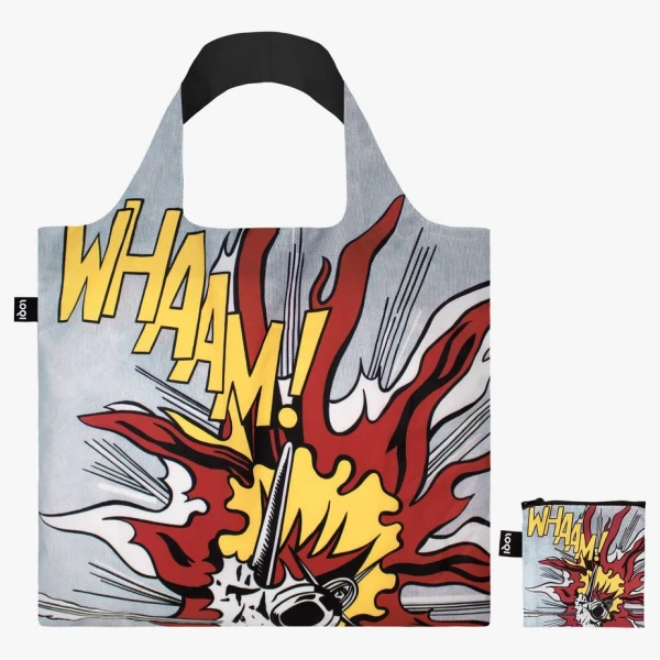 LOQI ΤΣΑΝΤΑ TOTE ΑΝΑΚΥΚΛΩΜΕΝΗ - ROY LICHTENSTEIN WHAAM!