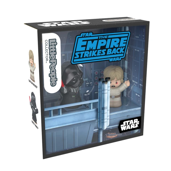 FISHER PRICE LITTLE PEOPLE SET WITH COLLECTIBLE FIGURES STAR WARS